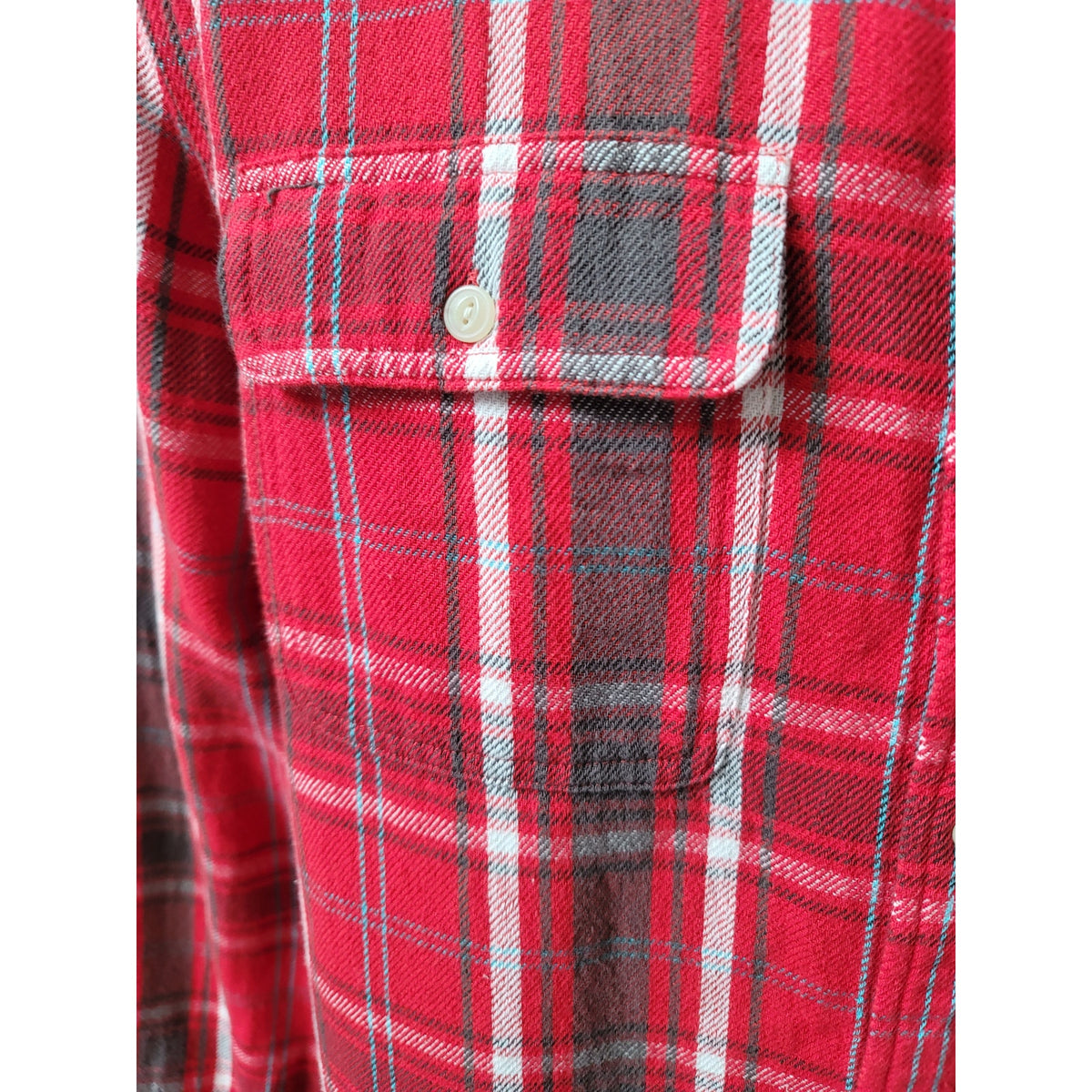 Polo Ralph Lauren Button-Down Shirt Men's X-Large Red 100% Cotton Chest Pocket