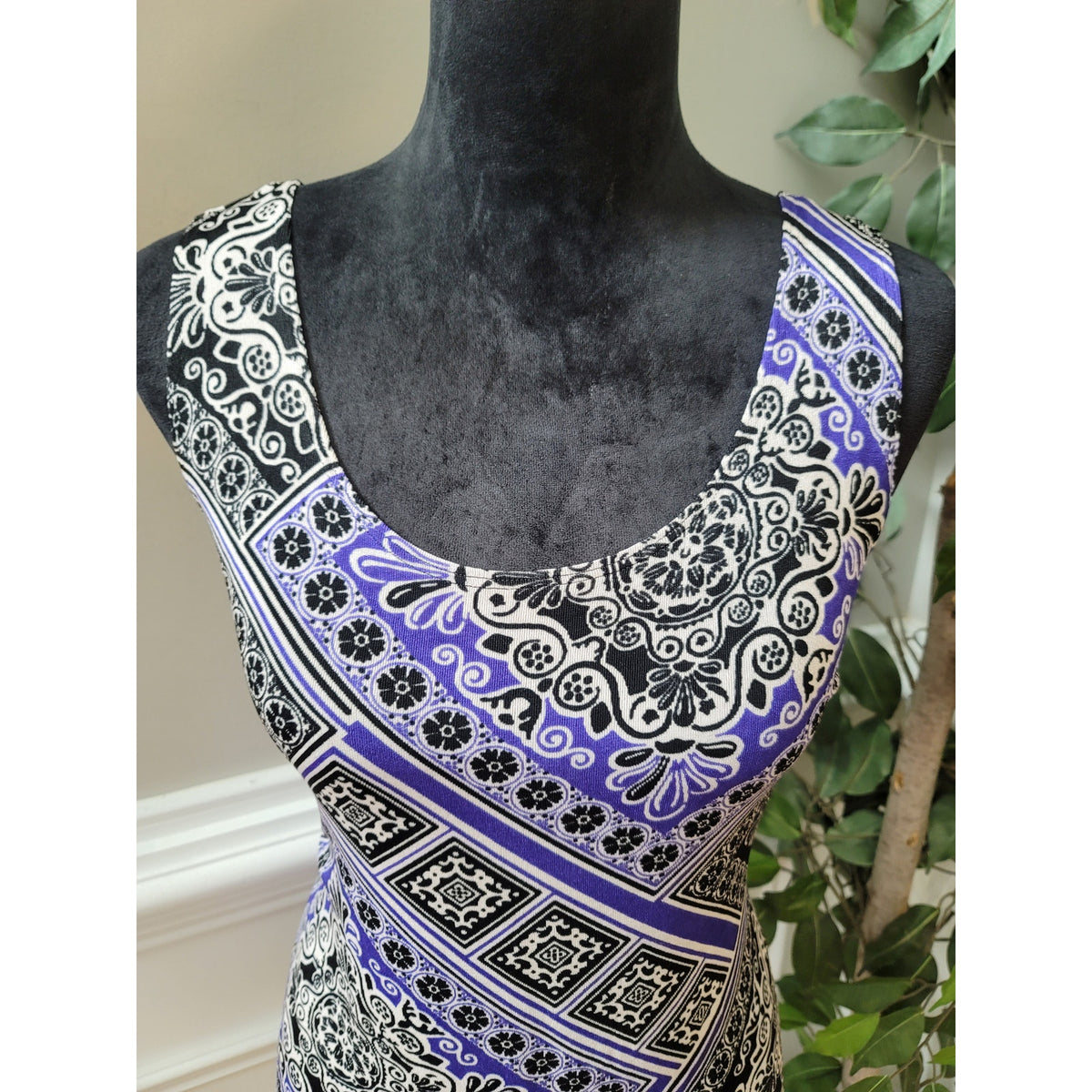 Travelers By Chico's Blouse Women's Size XL Multicolor Sleeveless Scoop Neck