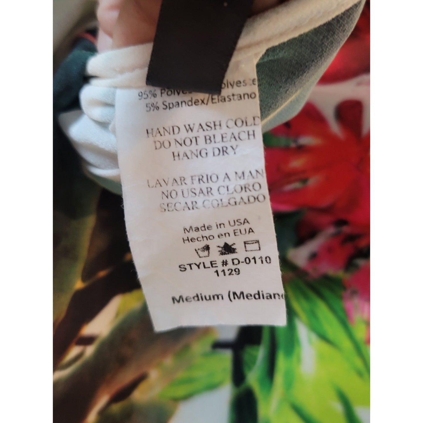 Eleganzarella Maxi Dress Women's Medium White Floral Long Sleeve V Neck