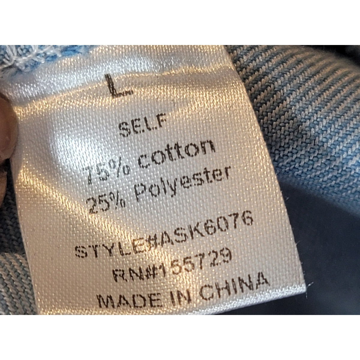 Fashion Nova Blazer Jacket Women's Large Blue Button Double Breasted Welt Pocket