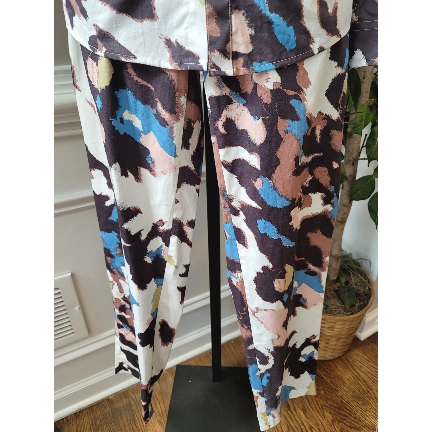 INC International Concepts 2 Piece Suit Womens Size Small Multicolor Long Sleeve