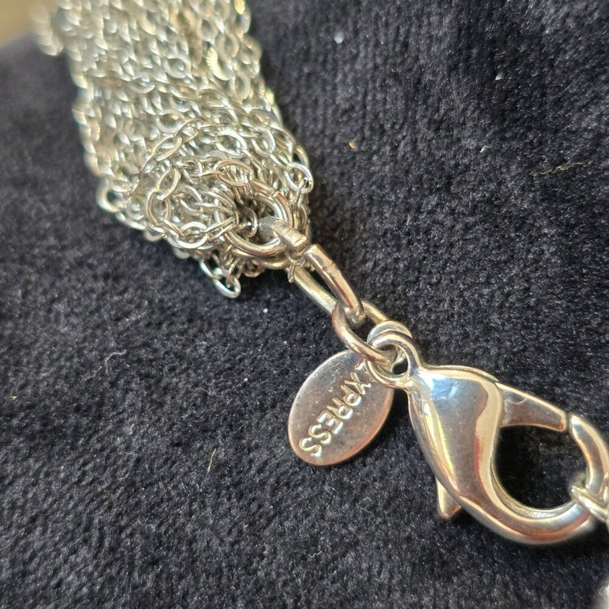 Express Fashion Two Tone Glossy Curb Link Chain Necklace with Lobster Clasp