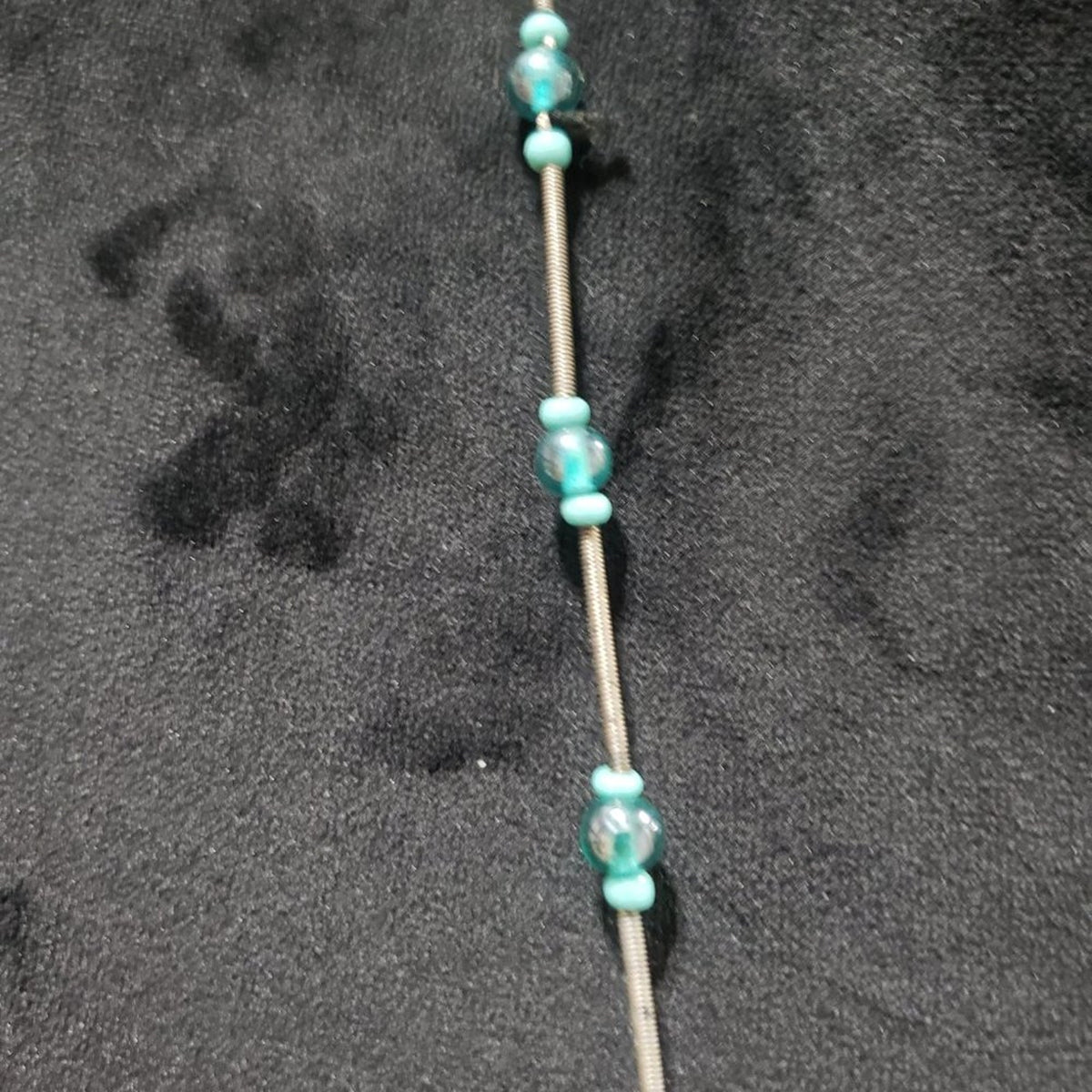 "Womens Fashion Long Gemstone Beaded Necklace with Lobster Clasp "+