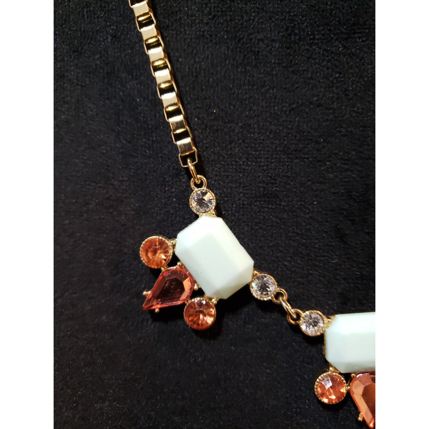 Womens Charmz Star and Pearl Detail Necklace with Lobster Clasp Closure
