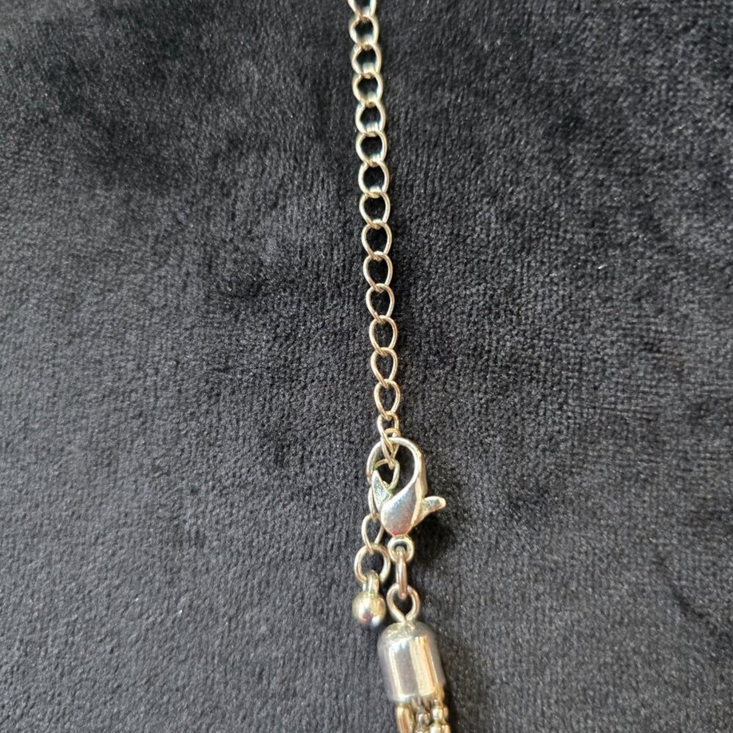 Womens Gold Tone  Multi Strand Tassel Long Chains Y-Shape Necklace with Lobster