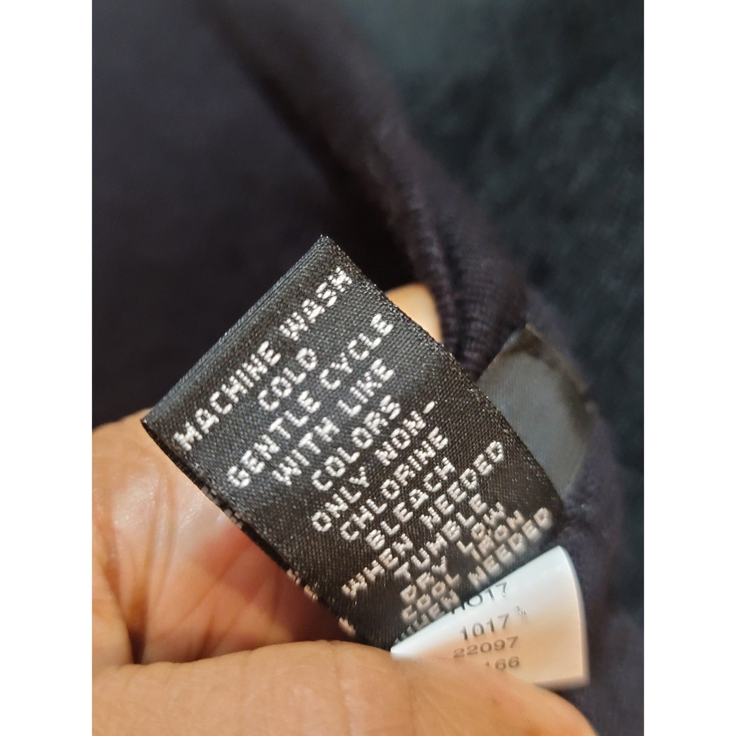 Alfani Sweater Women's Size 2X Black Long Sleeve Pullover with Button Detail