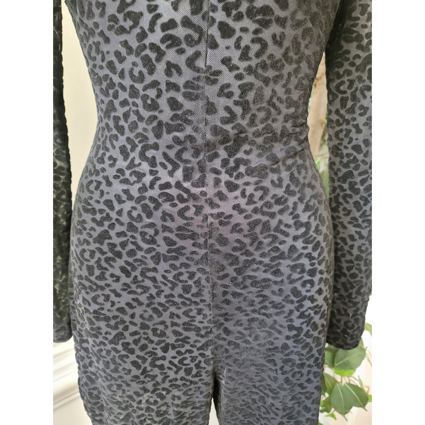 Lane Bryant Jumpsuit Women Size S Brown Metallic Wide Leg Long Sleeve Belted