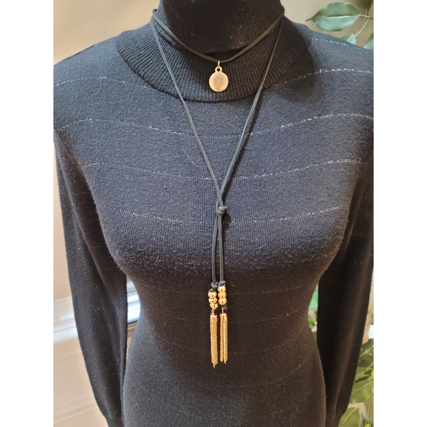 XOXO Turtleneck Sweater Women's Small Black Long Sleeve Knit Pullover Stretch