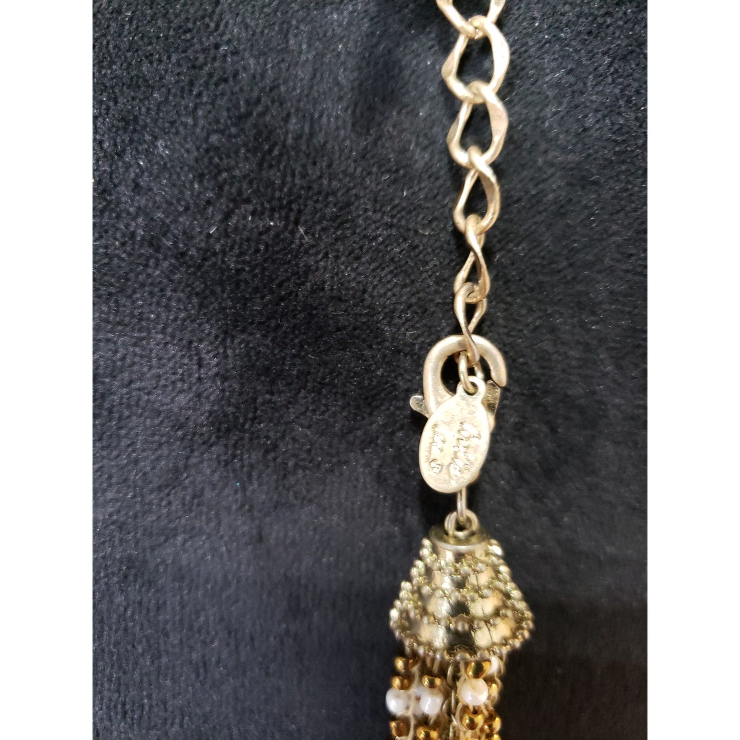Women's Gold Multi-Strand Beaded Layered Necklace Boho Statement Jewelry