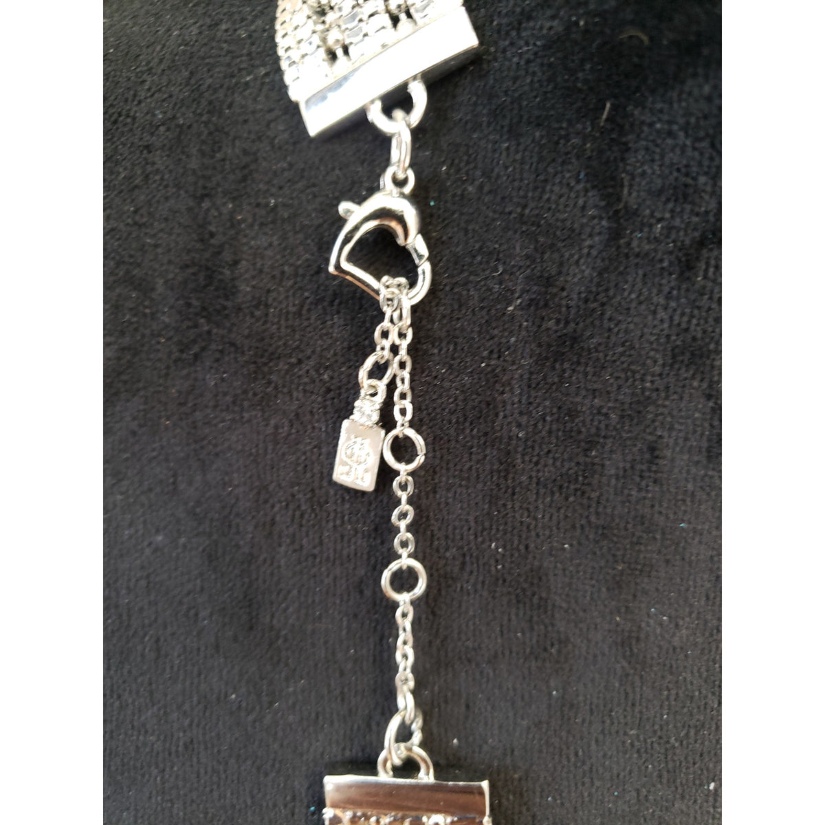 Womens Fashion Retro Silver Tone Multi Layered Chains Necklace Layered Jewelry