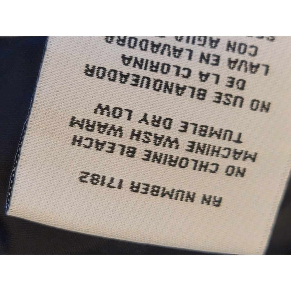 Walls Iron-Tuff Bib Men's Size Medium Navy Blue Blizzard Pruf Insulated Workwear