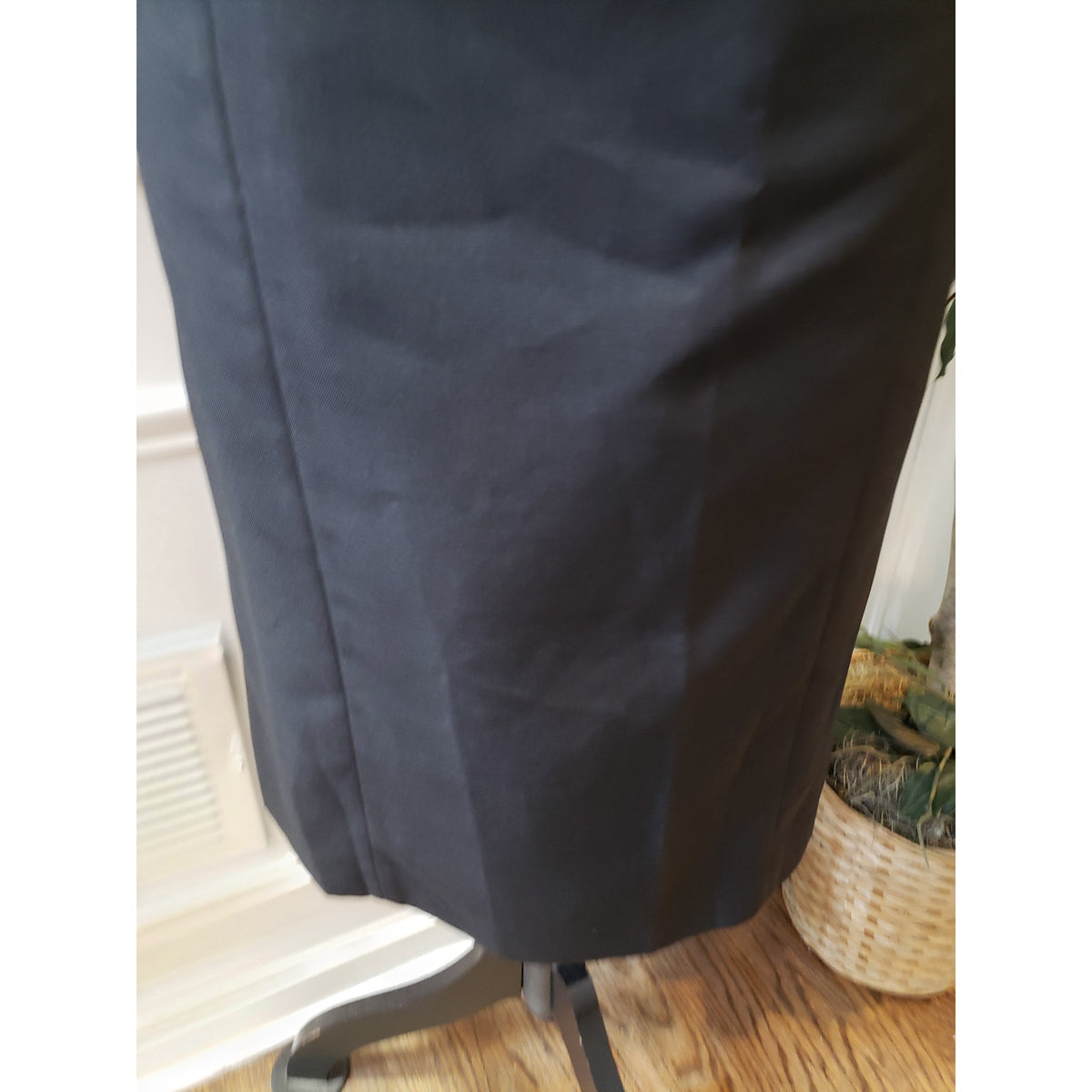 Black Label by Evan-Picone Dress Womens 12 Black White Sheath Career Office Lined