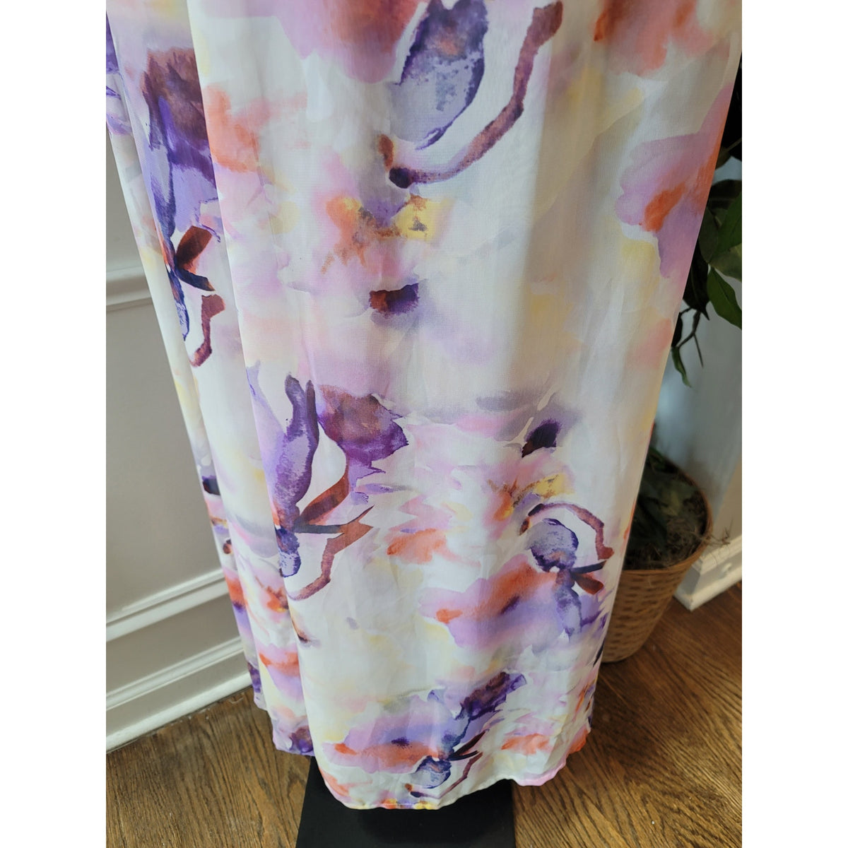 Show Me Your Mumu Kendall Maxi Dress Women's XS Multi Floral V-Neck Sleeveless