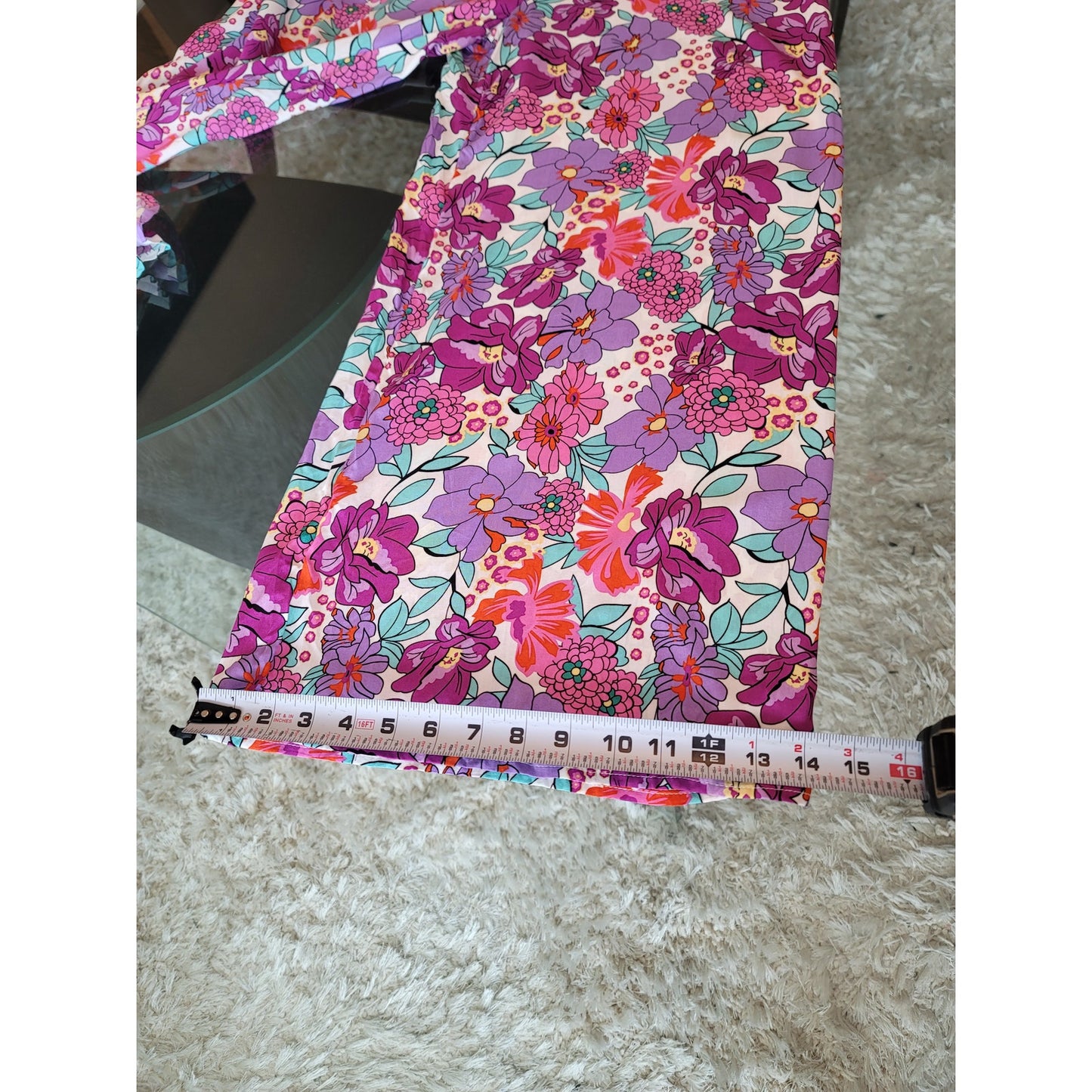 SHEIN Romper Women 8/10 Multicolor Floral Sleeveless Summer Casual Boho