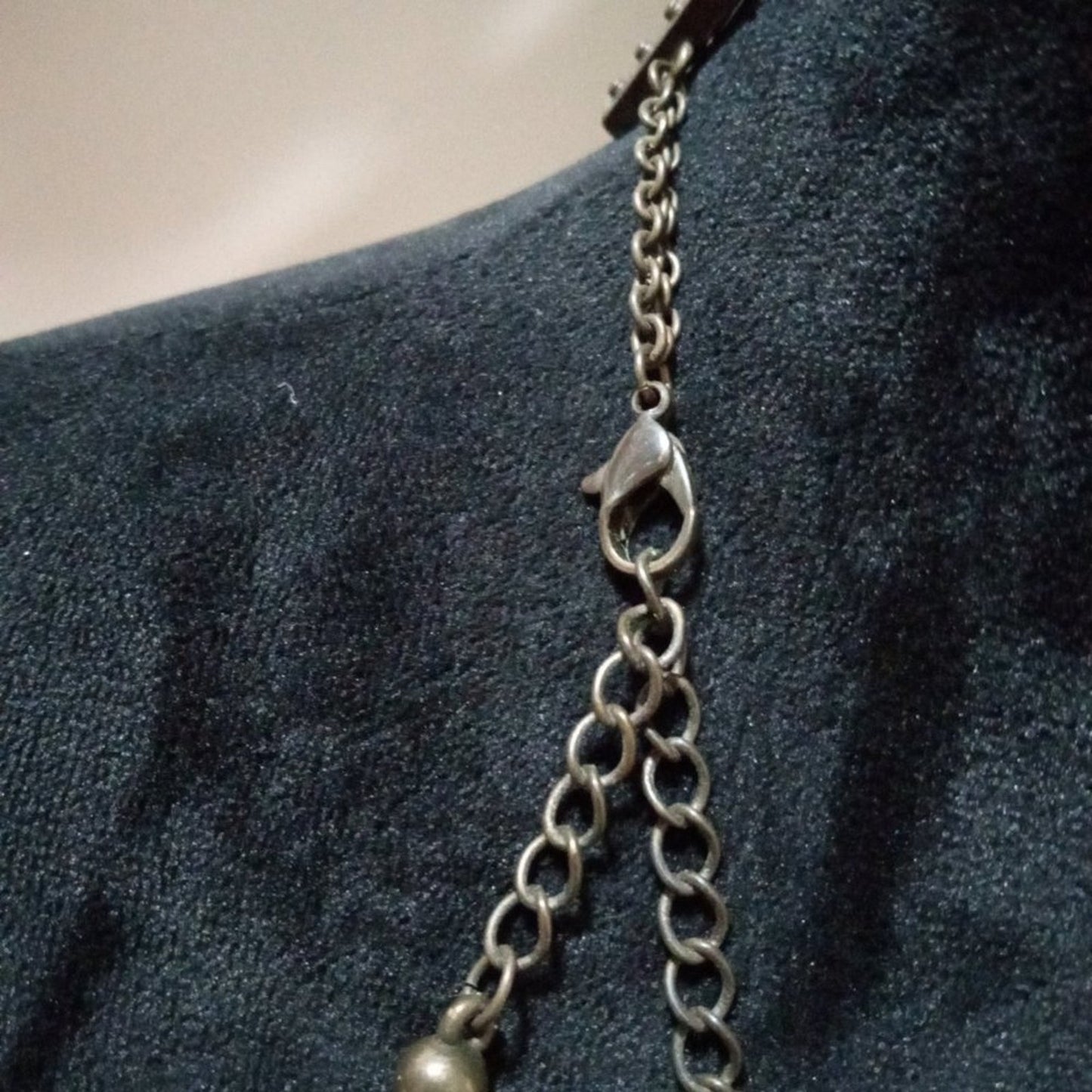 Women's Vintage Monet Multi Strand Yellow & Gold Chain Necklace With Lobster Cla