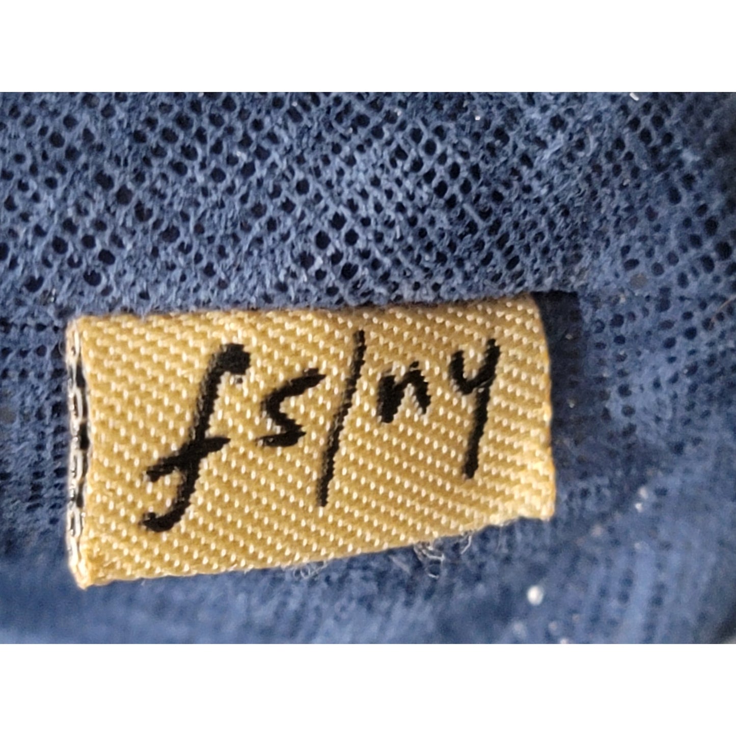 FSNY Ballet Flats Women's Size 8.5 Blue Sparkle Slip On Round Toe Comfort Shoes