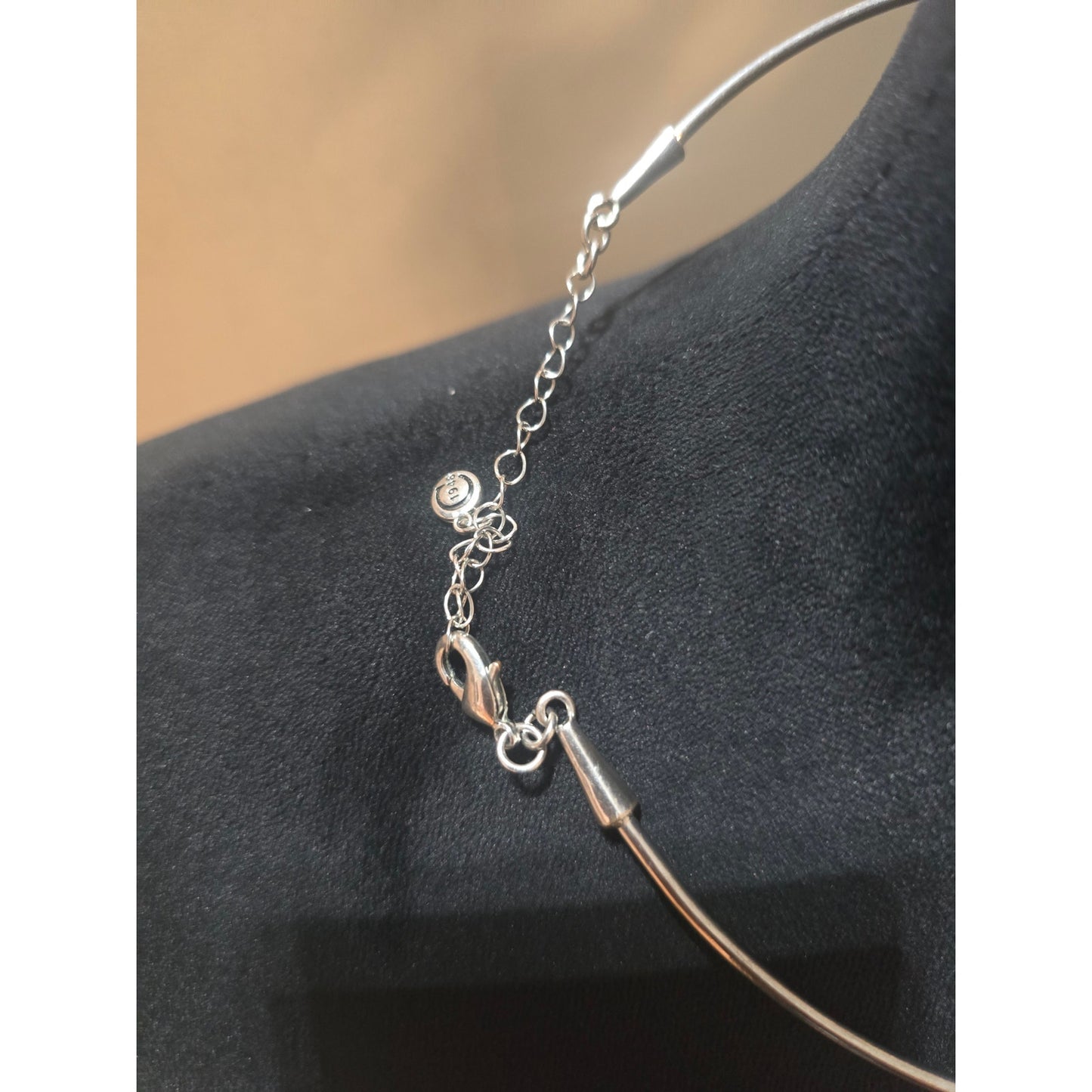 Women's Statement Necklace With Turquoise And Red Gemstones Lobster Claw Clasp