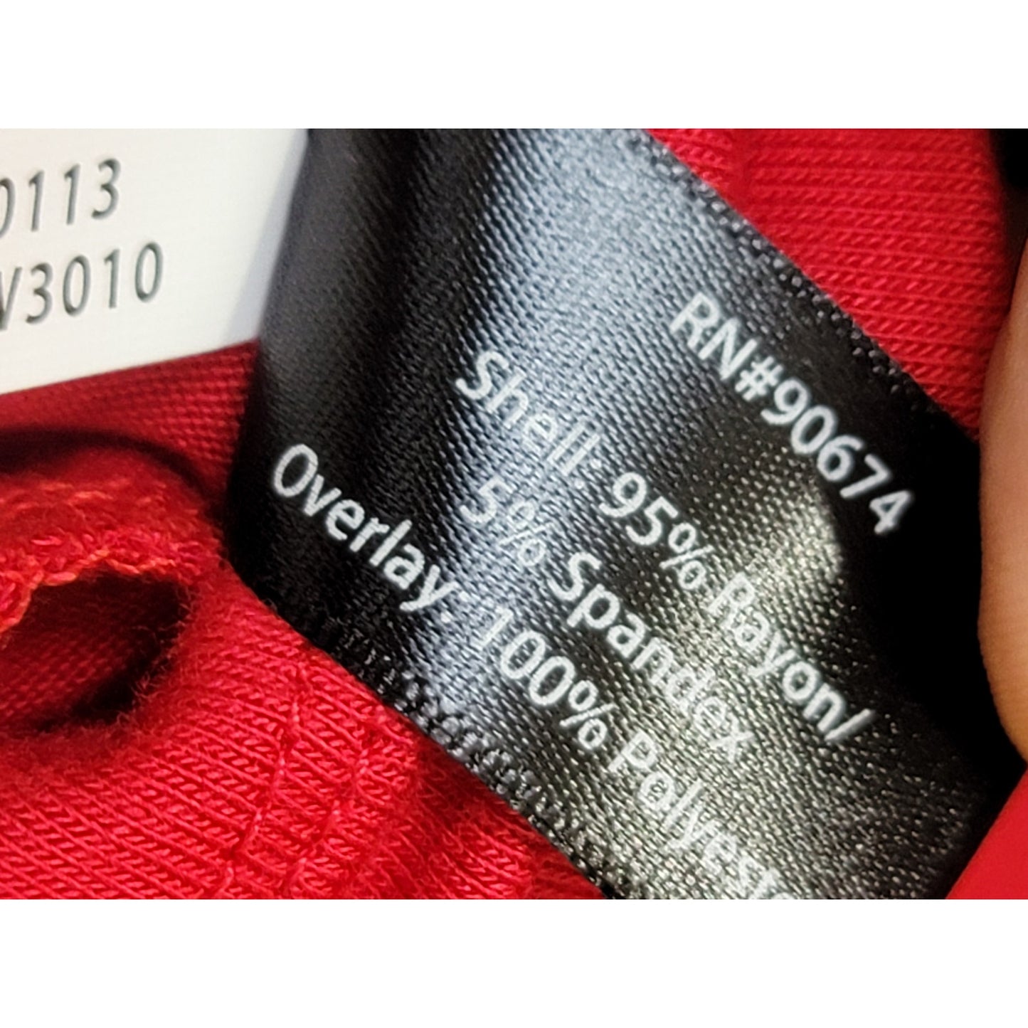 Boston Proper Top Women's Size S Red Long Sleeve Tunic Chiffon Overlay Elegant