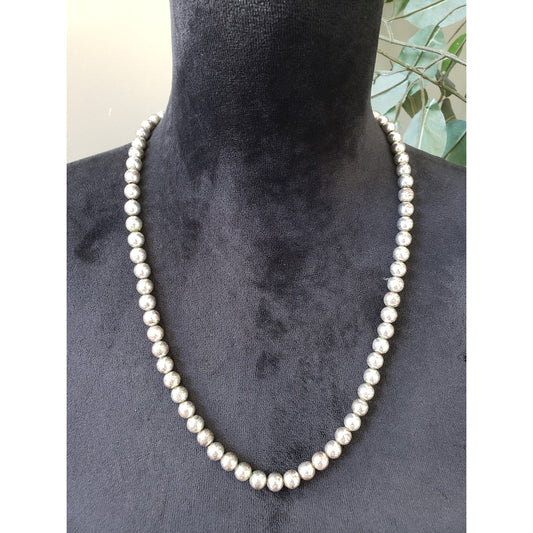 Napier Womens Gold Tone Graduated Bead Ball Necklace Jewelry with Spring Ring