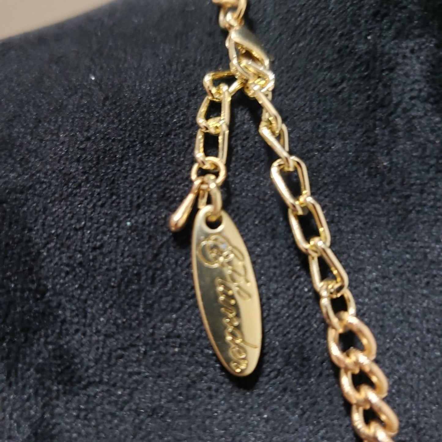 Plunder Multi Resin Layered Bead Gold Tone Boho Statement Necklace and Bracelet