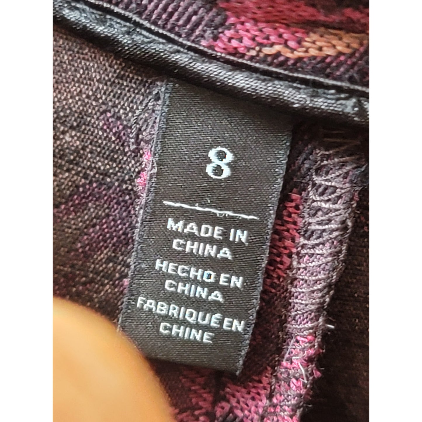 White House Black Market Pants Women's 8 Burgundy Floral Slim Ankle Stretch