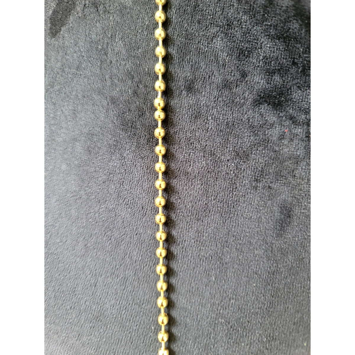 Antique Gold Tone Beaded Necklace Pink Stone Pendant Boho Vintage Statement