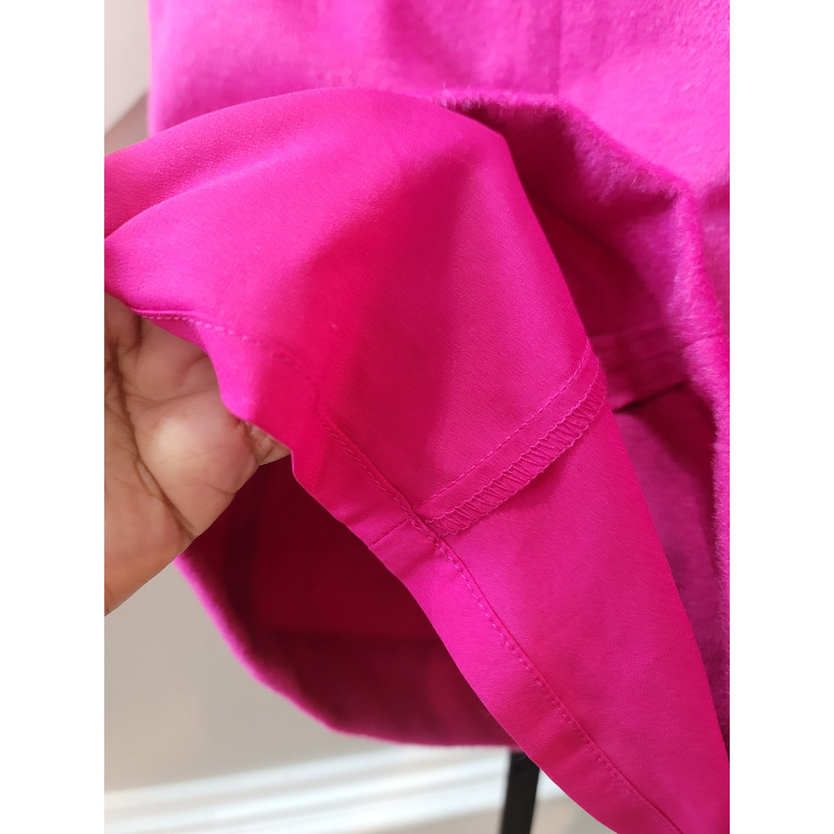 The Limited Mini Skirt Women's Size 6 Pink Straight Cut Back Zipper Fully Lined