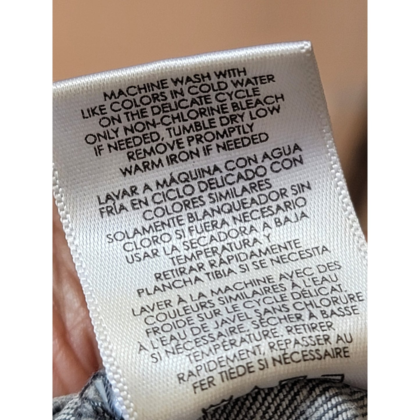 Cabi Skinny Jeans Women's Size 4 Gray Cotton Blend Zipper Stretch Lightweight