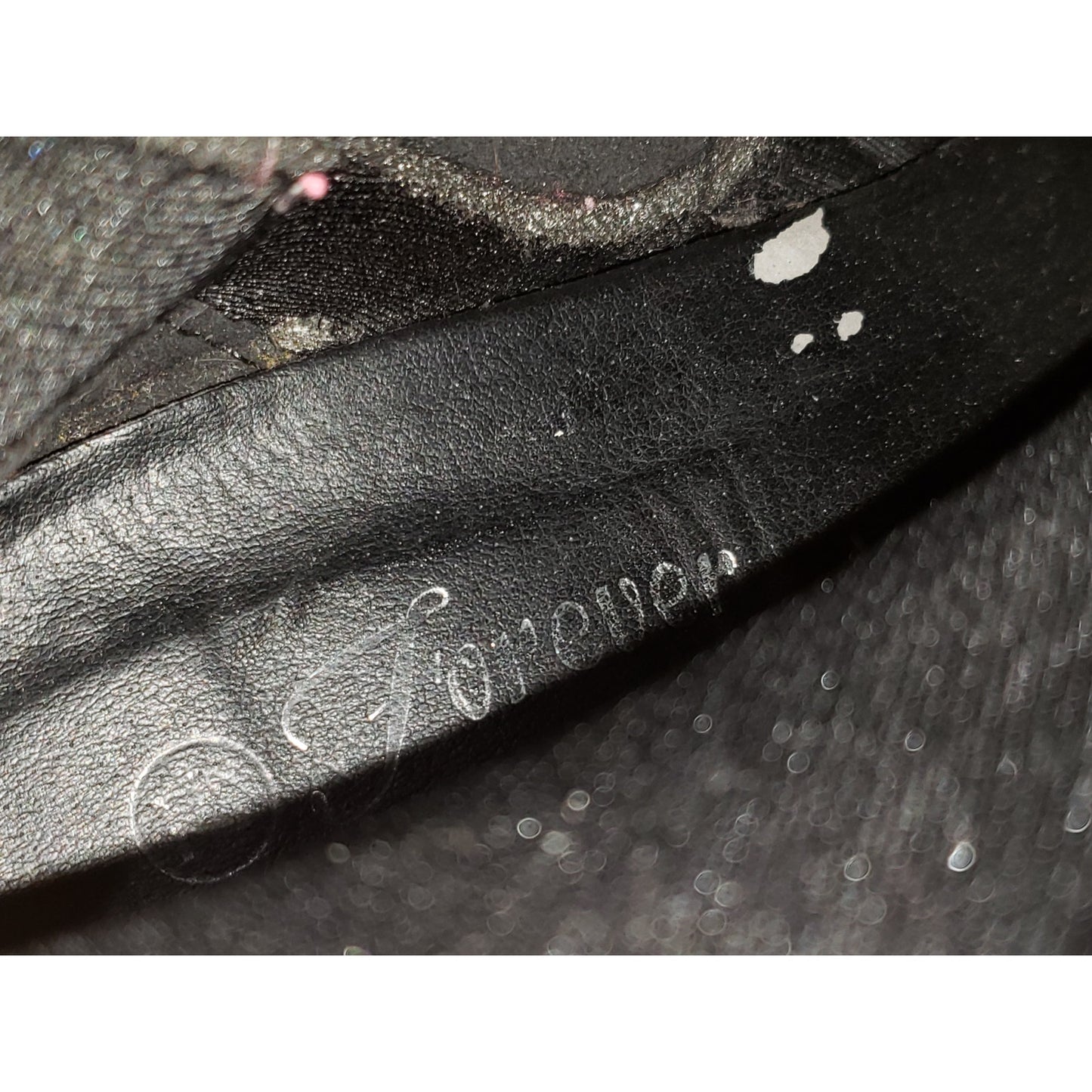 Forever Fringe Booties Women's 7.5 Black Suede Round Toe Stiletto Heel Side Zip