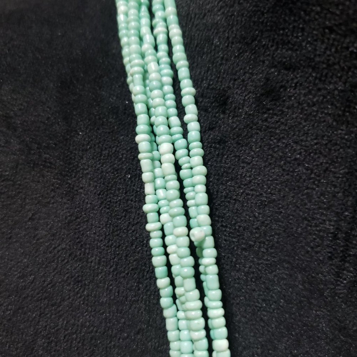 Womens Fashion Multistrand Beaded Dangle Beaded Necklace with Lobster Clasp