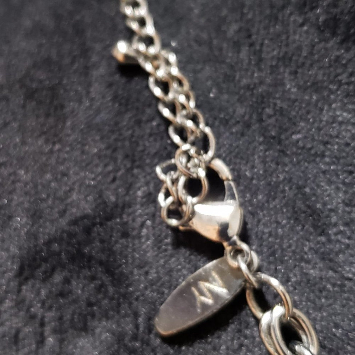 Womens Fashion Silver Multi Circle Link Chain Collar Necklace with Lobster Clasp