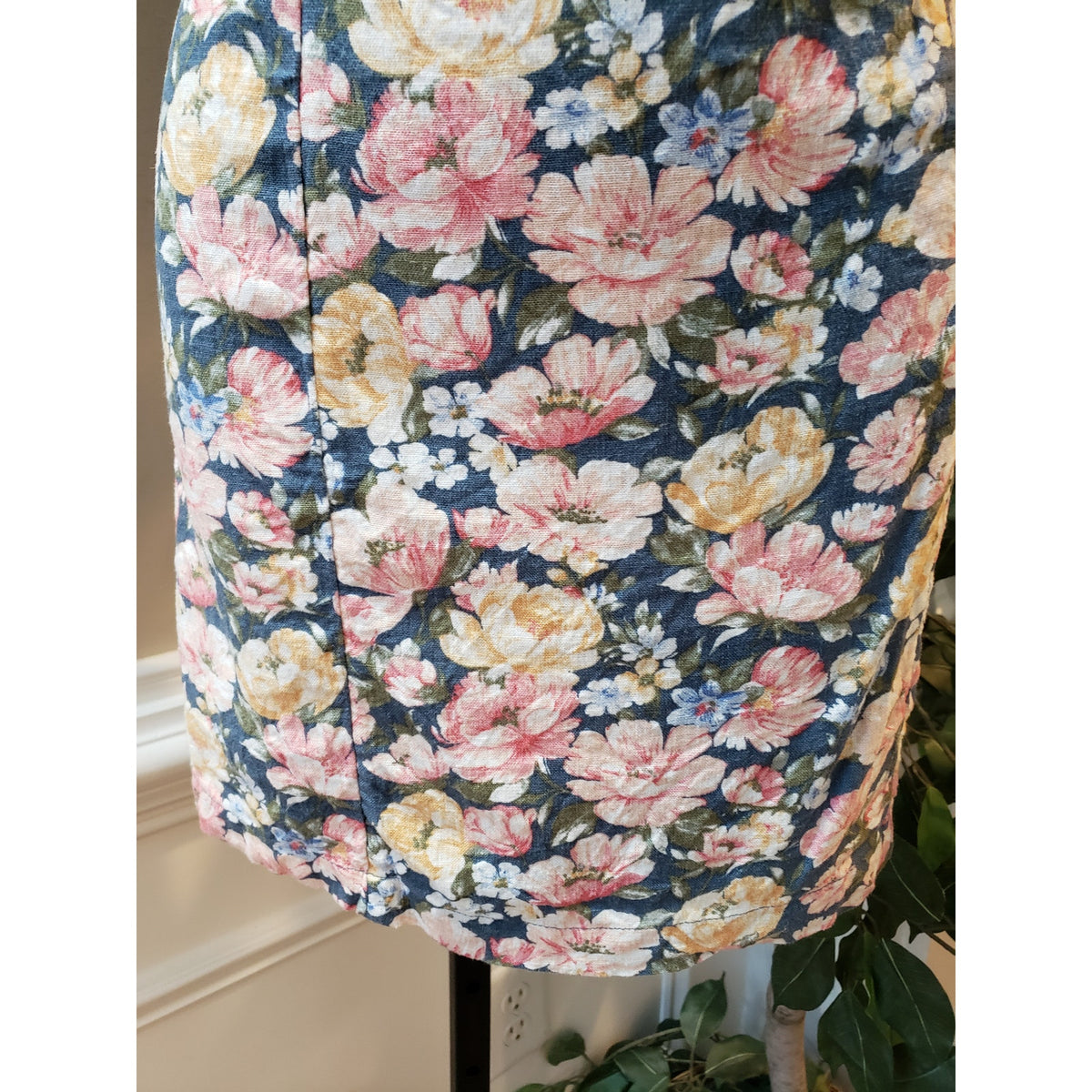 Abercrombie & Fitch Corset Mini Dress Women M Multi Floral Off Shoulder Back Zip