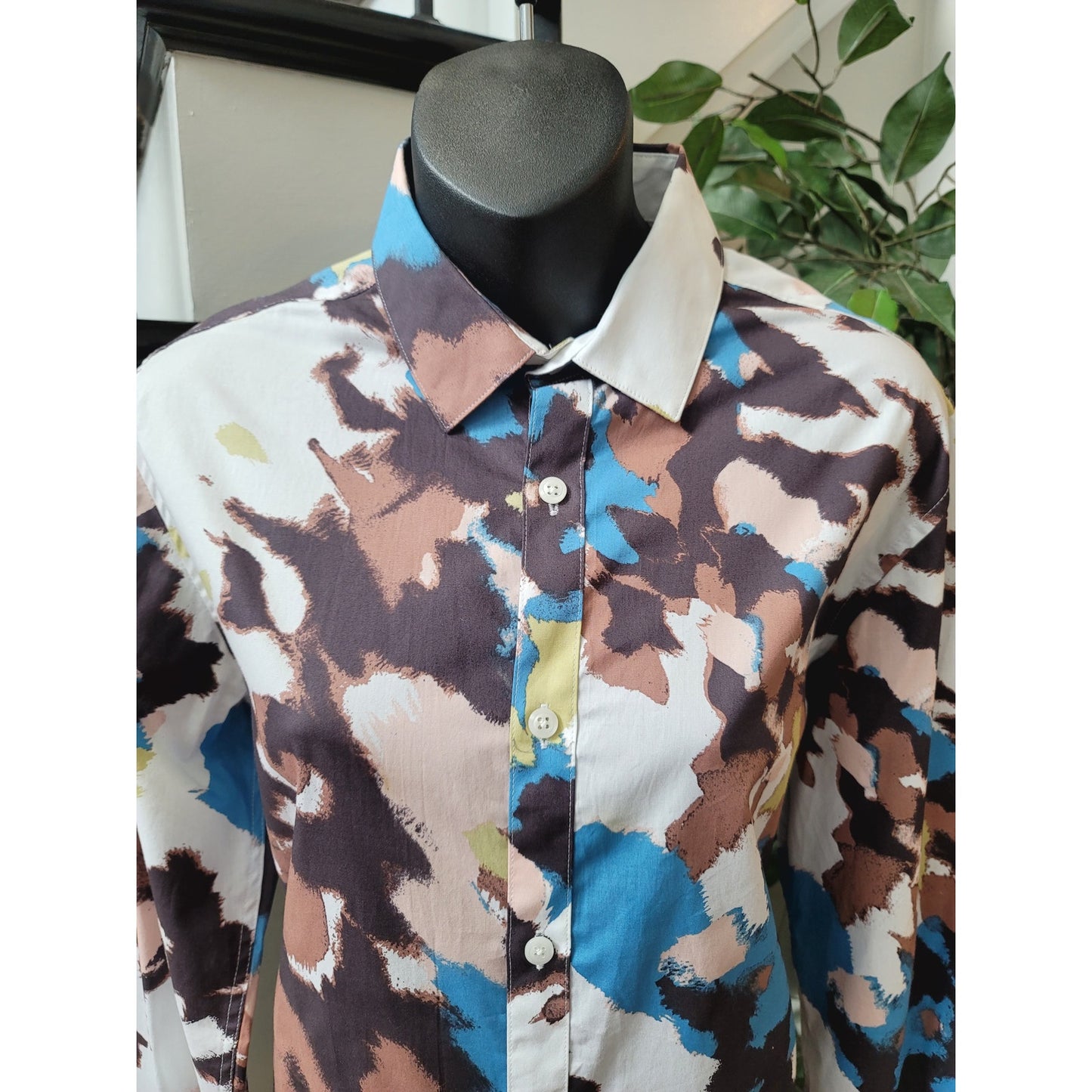 INC International Concepts 2 Piece Suit Womens Size Small Multicolor Long Sleeve