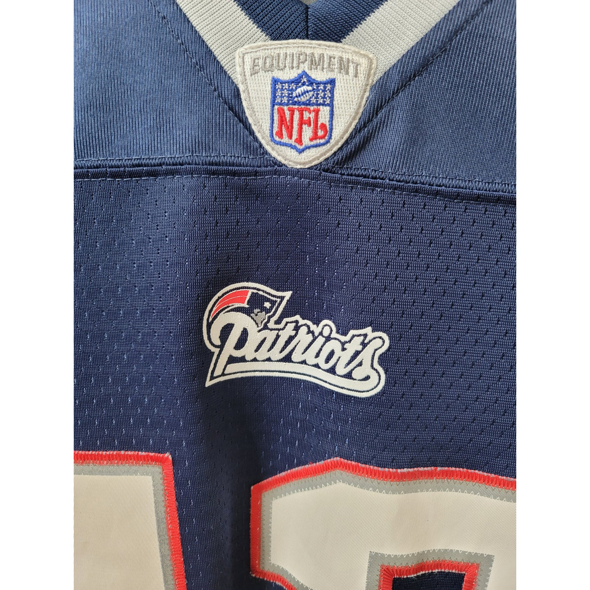 Reebok Authentic NFL Tom Brady Jersey Men's Size 2XL Blue Red 100%  Polyester
