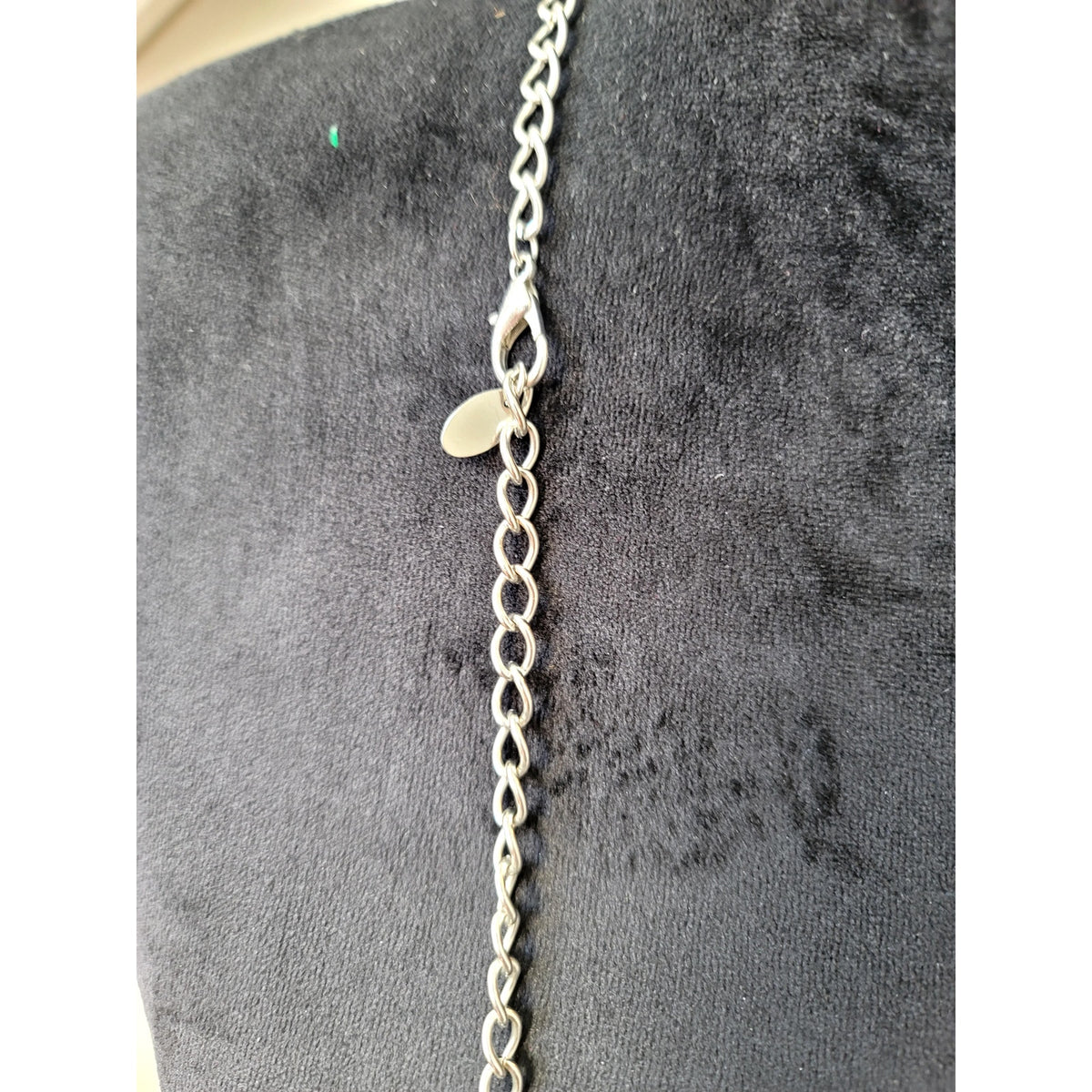 Women's Silver Tone Multi Strand Layered Necklace Long Statement Fashion Jewelry