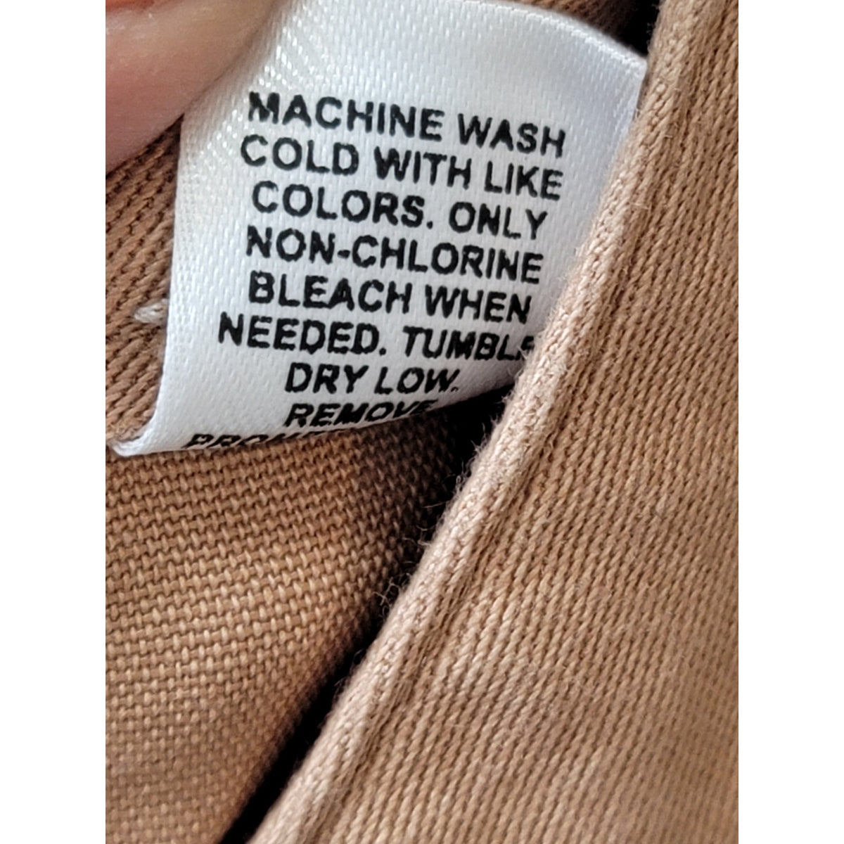 Cato Straight Leg Pants Women's Size 18W Tan Curved Patch Pockets High Rise