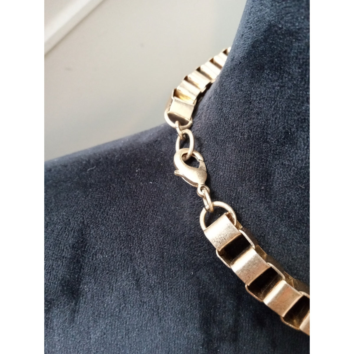 Gold Tone Crystal Statement Collar Necklace Clear Rhinestone Bib Glam Bridal