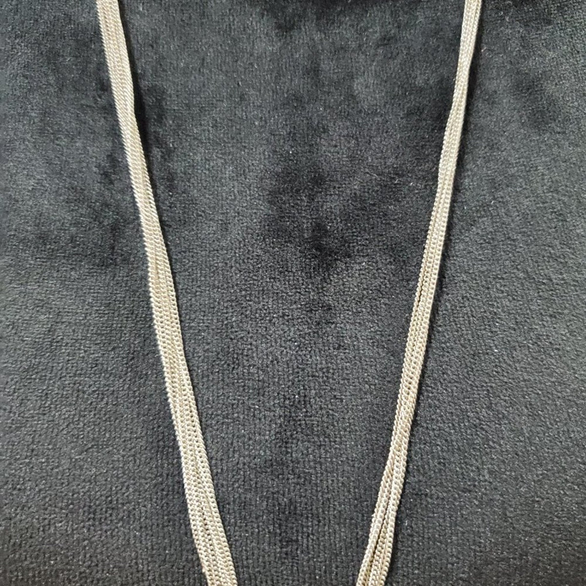 Women's Silver Long Fringe Fashion Jewelry Necklace
