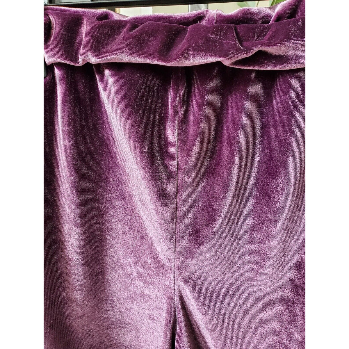 Torrid Curve Women’s Plus Purple Velvet Velour Comfort Pull On Shorts Size 0