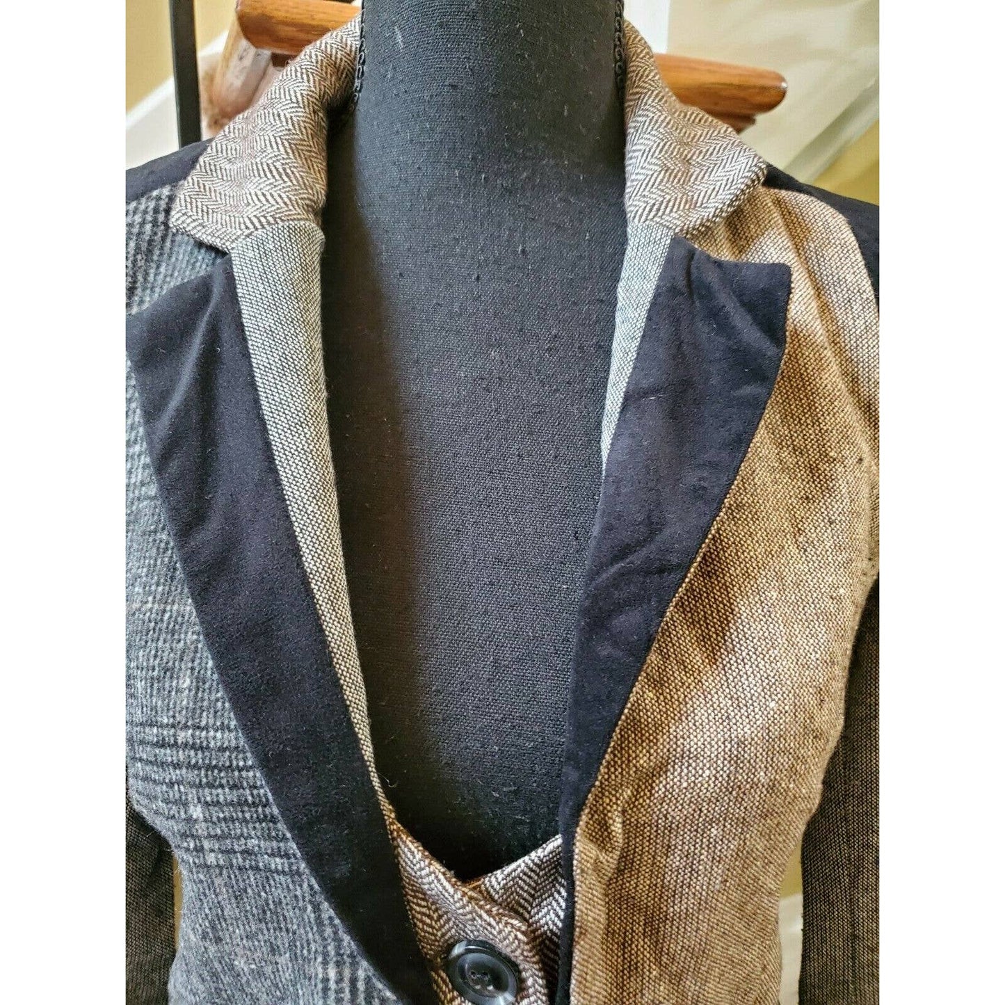 Athena Marie Blazer Wool Blend Blazer Womens Small