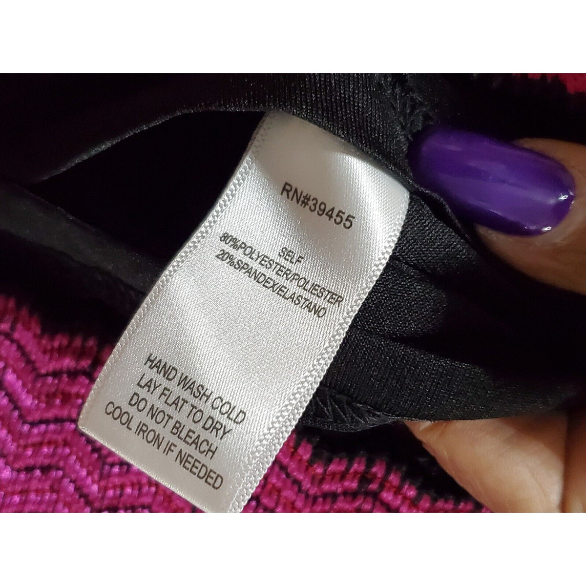 Blvd Collection Women Purple Polyester Off The Shoulder Knee Length Dress Size S