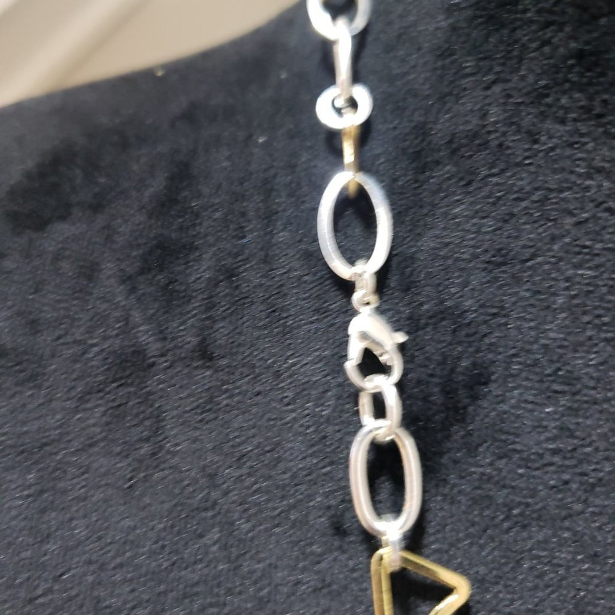 Women's Fashion Personalized Gold Plated Geometric Circle Chain Necklace