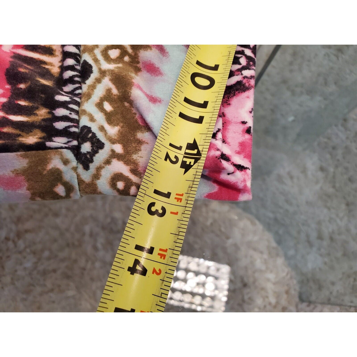 Friday Womens Multicolor Polyester High Rise Wide Leg Calypso Pants Size Large