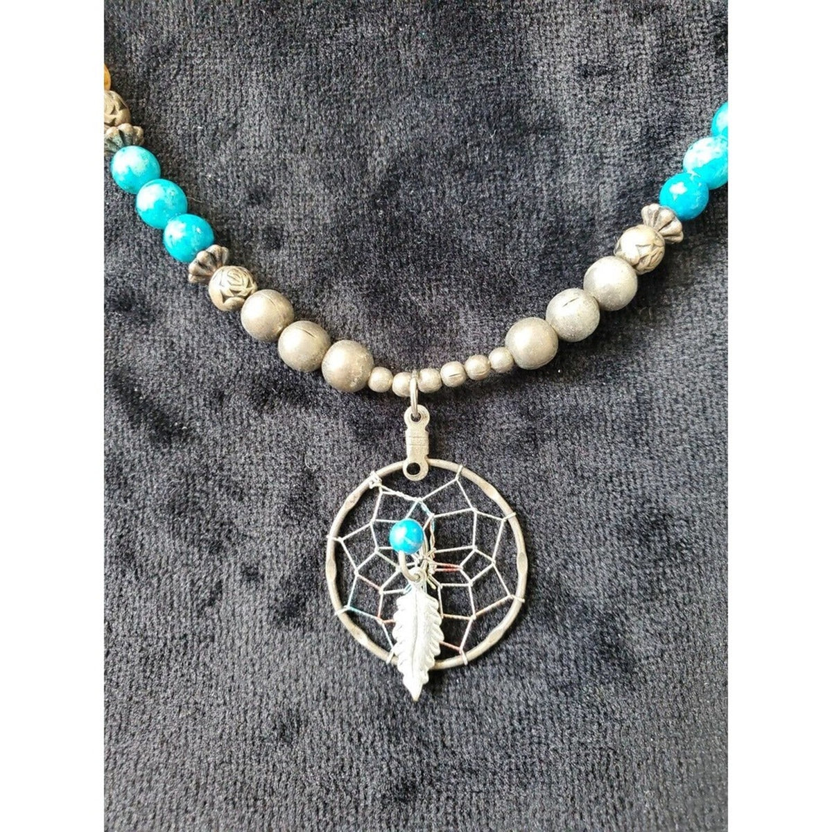 Women's Multicolor Custom Tribal Beaded Fashion Jewelry Necklace