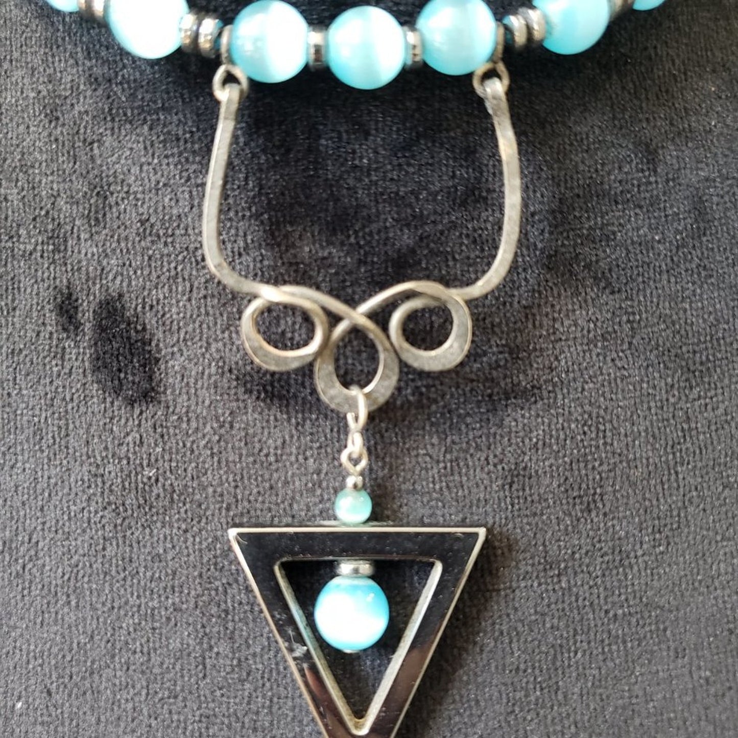 Womens Fashions Multicolor Turquoise Gemstone Bib Choker Necklace