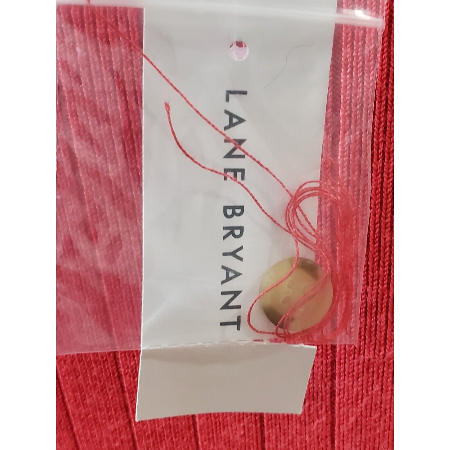 Lane Bryant Women's Pink Rayon V-Neck Long Sleeve Casual Top Blouse Size 22/24