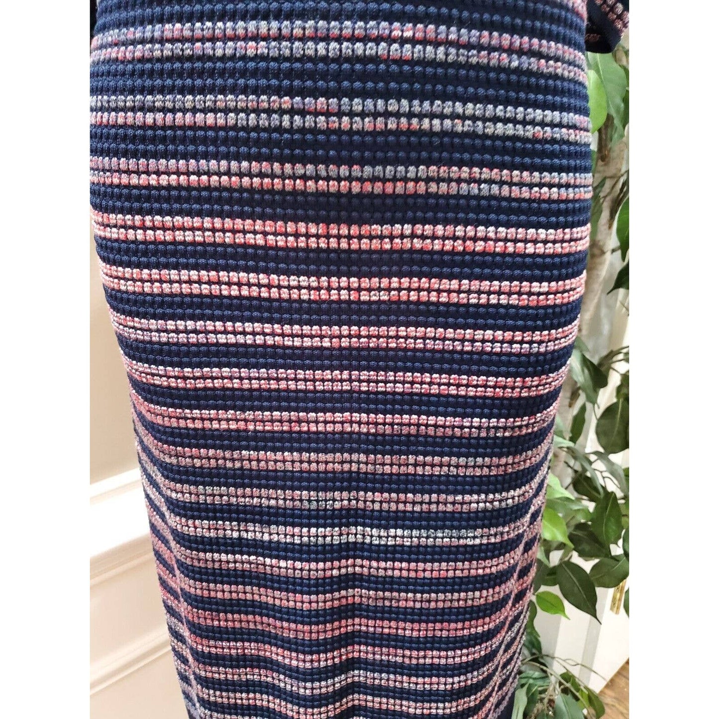 Rachel Roy Cold Shoulder Polyester Round Neck Midi Length Dress 1X