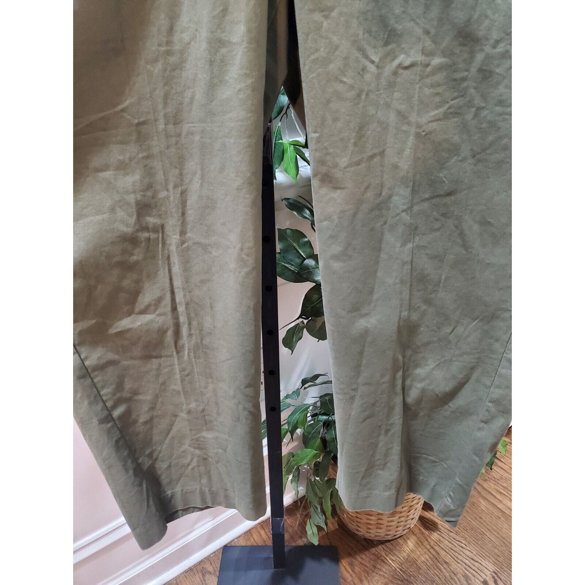 Lane Bryant The Allie Green High Rise Skinny Ankle Stretch Slacks Pants Size 26