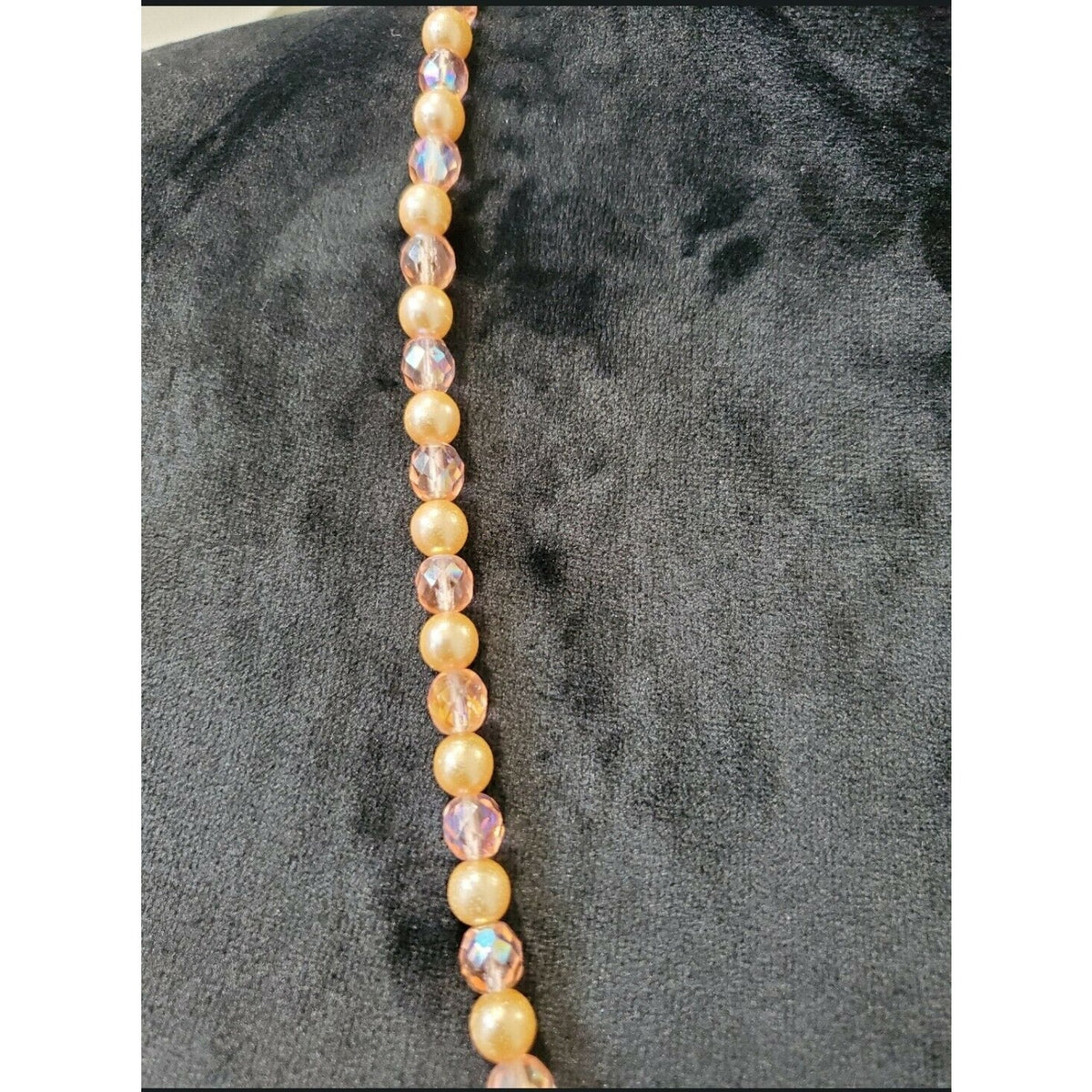 Women's Multicolor Moonstone with Crystal Accent Necklace