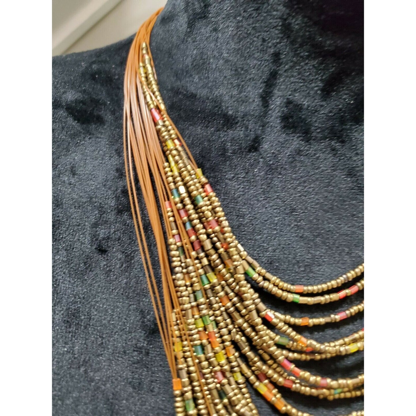Multi-Layer Colorful Beads Bohemian Style Necklace